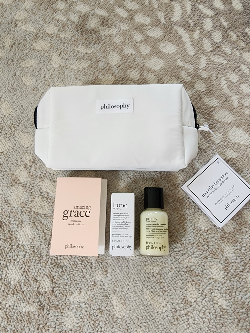 Philosophy Minis And Bag